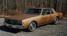 my first car; a '79 Impala